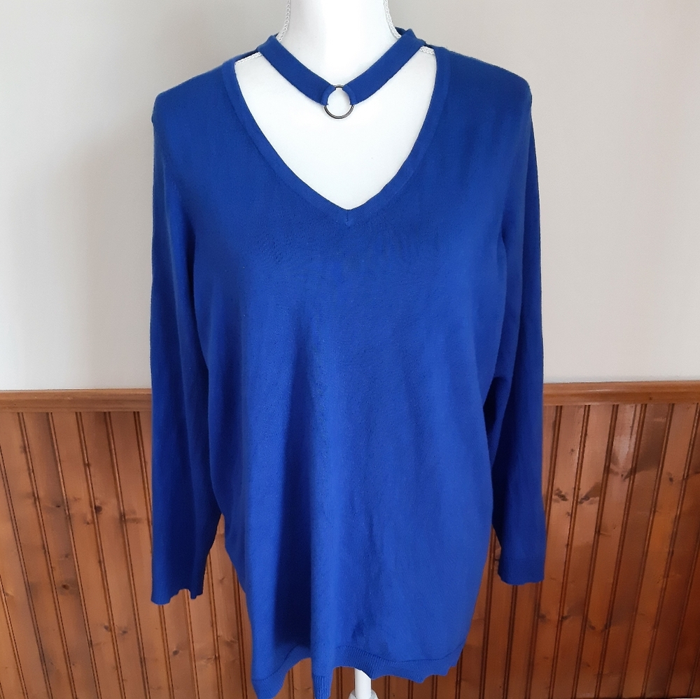 Torrid Chocker Neck Sweater size 3X - Picture 2 of 9